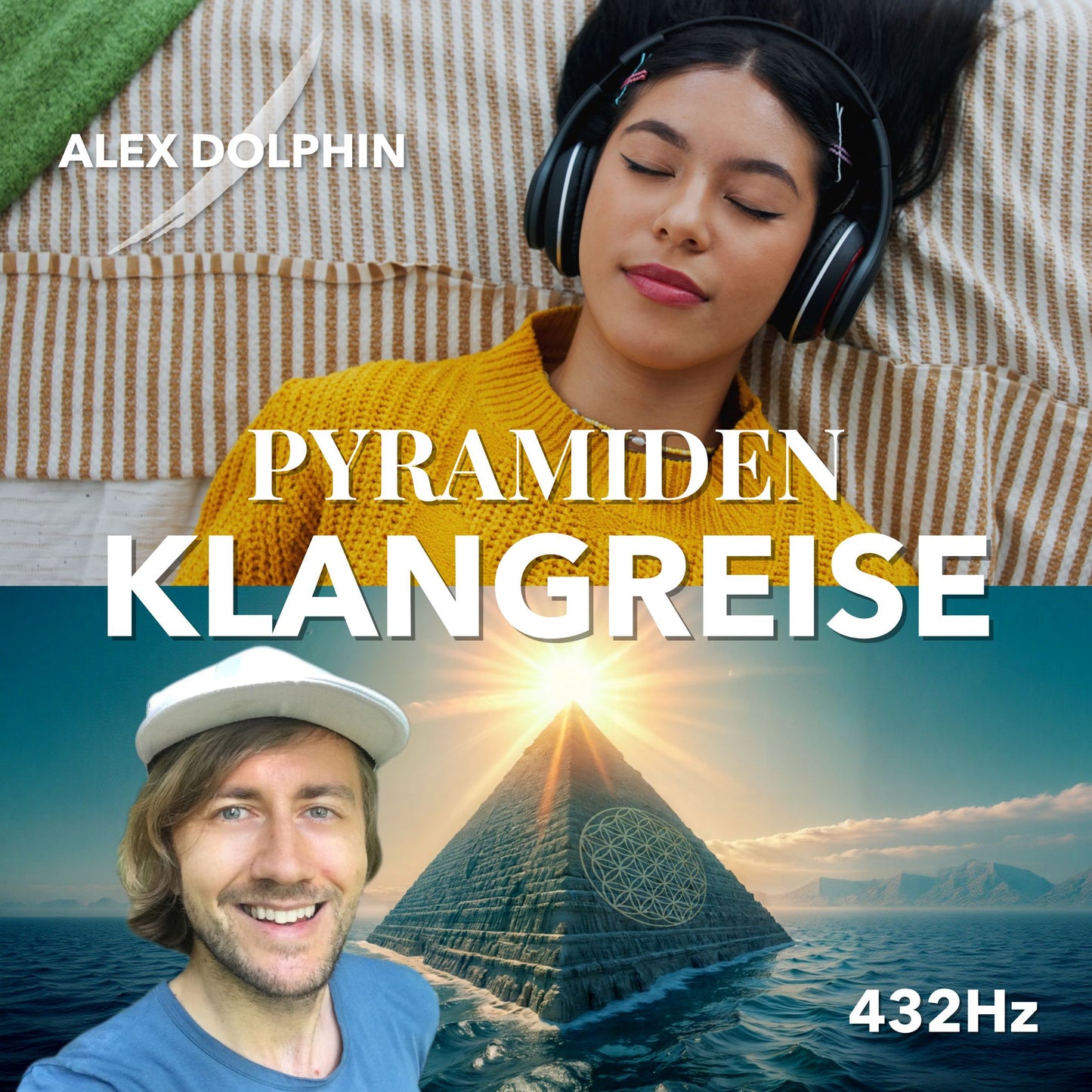 Verbinde dich mit der Schöpferquelle: 432Hz Pyramiden-Klangreise